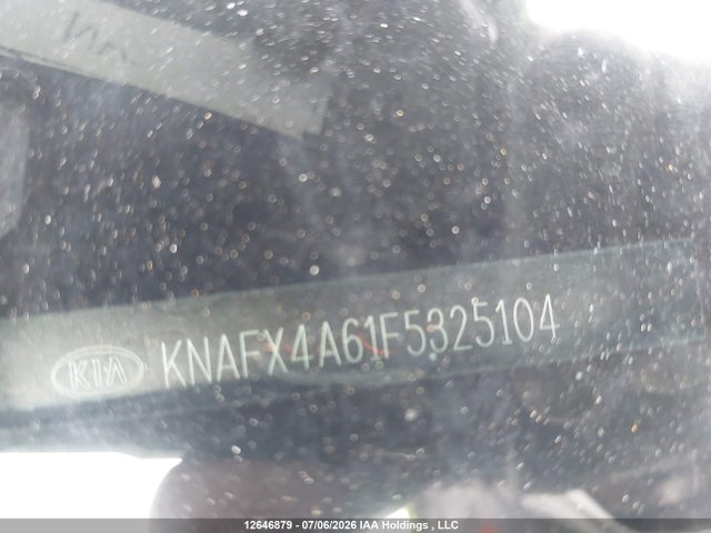 12646879 :رقم المزاد ، KNAFX4A61F5325104 vin ، 2015 Kia Forte 1.8l Lx/1.8l Lx+/lx+ Winter Edition مزاد بيع