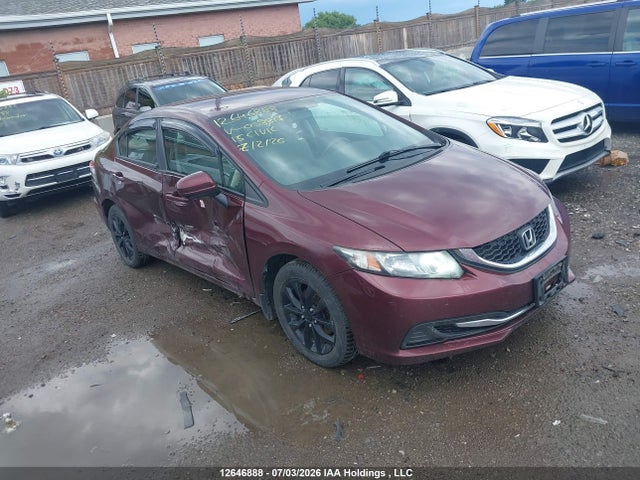 2015 Honda Civic Lx მანქანა იყიდება აუქციონზე, vin: 2HGFB2F4XFH008817, აუქციონის ნომერი: 12646888