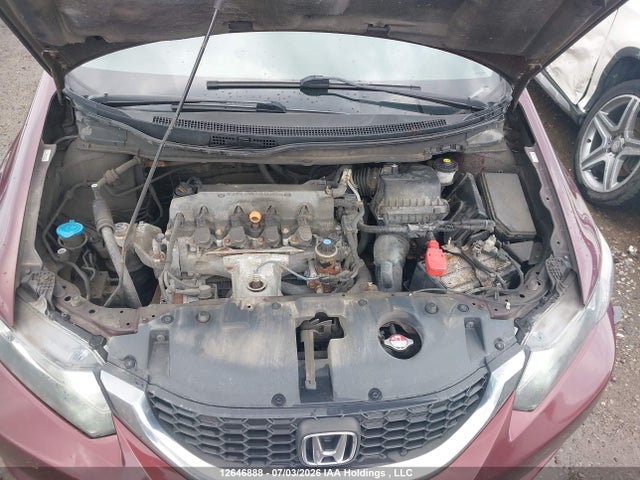 12646888 :رقم المزاد ، 2HGFB2F4XFH008817 vin ، 2015 Honda Civic Lx مزاد بيع