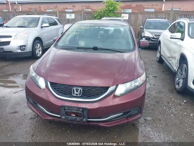 12646888 :رقم المزاد ، 2HGFB2F4XFH008817 vin ، 2015 Honda Civic Lx مزاد بيع
