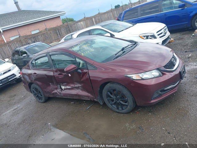 12646888 :رقم المزاد ، 2HGFB2F4XFH008817 vin ، 2015 Honda Civic Lx مزاد بيع