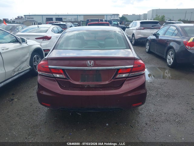 12646888 :رقم المزاد ، 2HGFB2F4XFH008817 vin ، 2015 Honda Civic Lx مزاد بيع