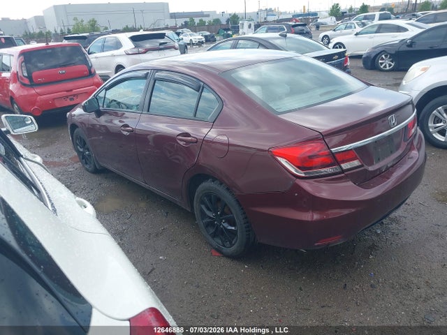12646888 :رقم المزاد ، 2HGFB2F4XFH008817 vin ، 2015 Honda Civic Lx مزاد بيع
