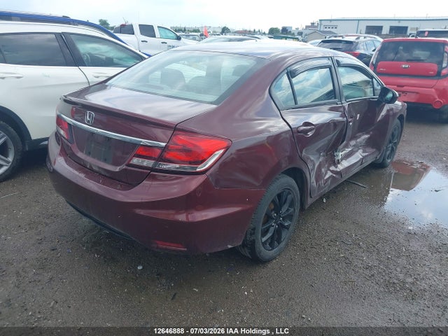 12646888 :رقم المزاد ، 2HGFB2F4XFH008817 vin ، 2015 Honda Civic Lx مزاد بيع