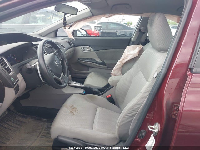 12646888 :رقم المزاد ، 2HGFB2F4XFH008817 vin ، 2015 Honda Civic Lx مزاد بيع