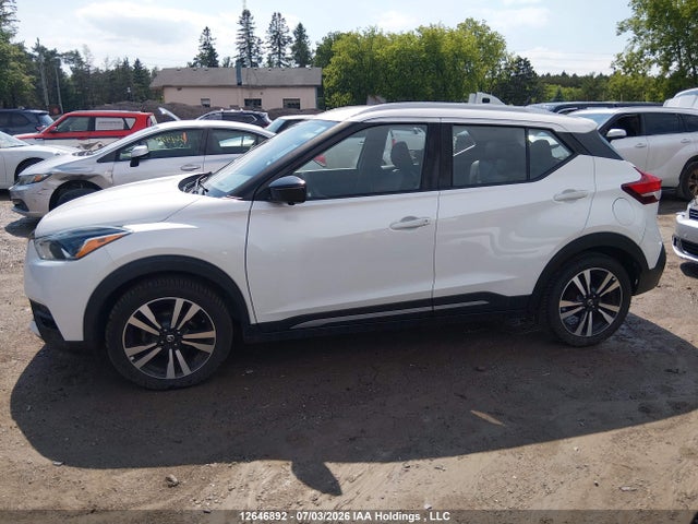12646892 :رقم المزاد ، 3N1CP5CU0KL566558 vin ، 2019 Nissan Kicks S/sr/sv مزاد بيع