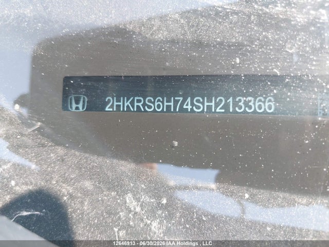 Продаж на аукціоні авто 2025 Honda Cr-v Ex-l Hybrid, vin: 2HKRS6H74SH213366, номер лоту: 12646913