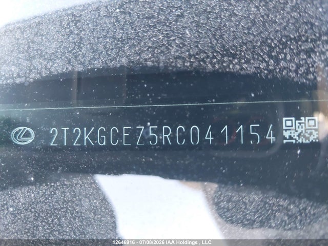 Продажа на аукционе авто 2024 Lexus Nx 350, vin: 2T2KGCEZ5RC041154, номер лота: 12646916