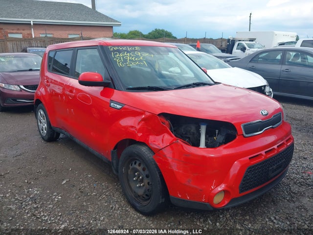 12646924 :رقم المزاد ، KNDJN2A28G7819406 vin ، 2016 Kia Soul Lx/lx+ مزاد بيع