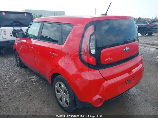 12646924 :رقم المزاد ، KNDJN2A28G7819406 vin ، 2016 Kia Soul Lx/lx+ مزاد بيع