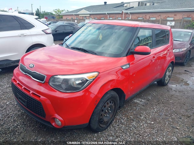 12646924 :رقم المزاد ، KNDJN2A28G7819406 vin ، 2016 Kia Soul Lx/lx+ مزاد بيع