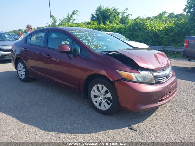 Aukcja sprzedaży 2012 Honda Civic Lx, vin: 2HGFB2F41CH032175, numer aukcji: 12646984