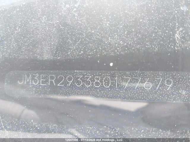 12647006 :رقم المزاد ، JM3ER293380177679 vin ، 2008 Mazda Cx-7 Gs/gt مزاد بيع