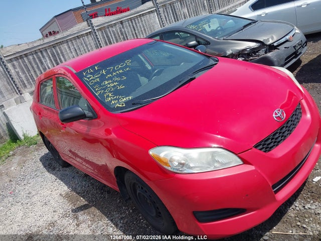 2009 Toyota Matrix მანქანა იყიდება აუქციონზე, vin: 2T1KU40E49C034753, აუქციონის ნომერი: 12647008
