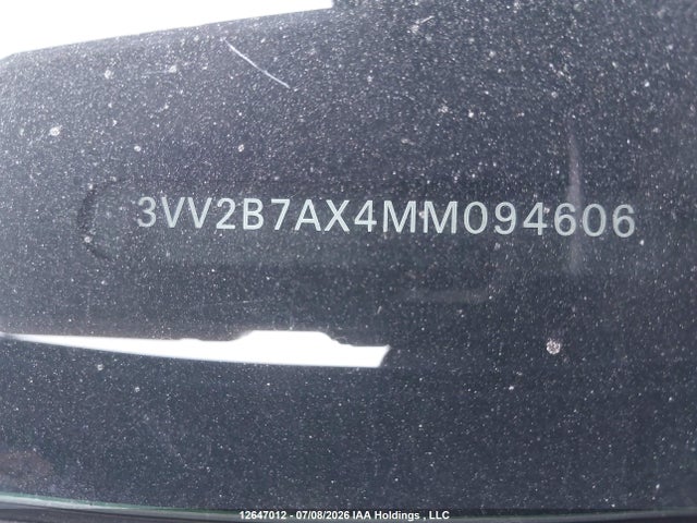 3VV2B7AX4MM094606 Volkswagen Tiguan Se/se R-line Black/sel