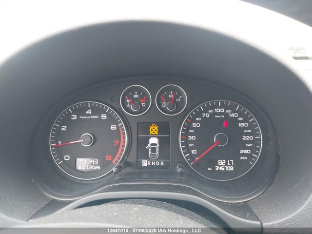 Продаж на аукціоні авто 2009 Audi A3, vin: WAUKF68P69A026652, номер лоту: 12647015