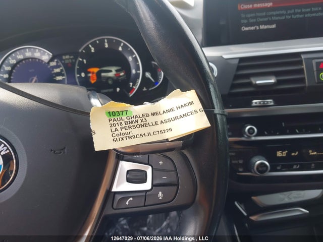 5UXTR9C51JLC75229 BMW X3 Xdrivem40i