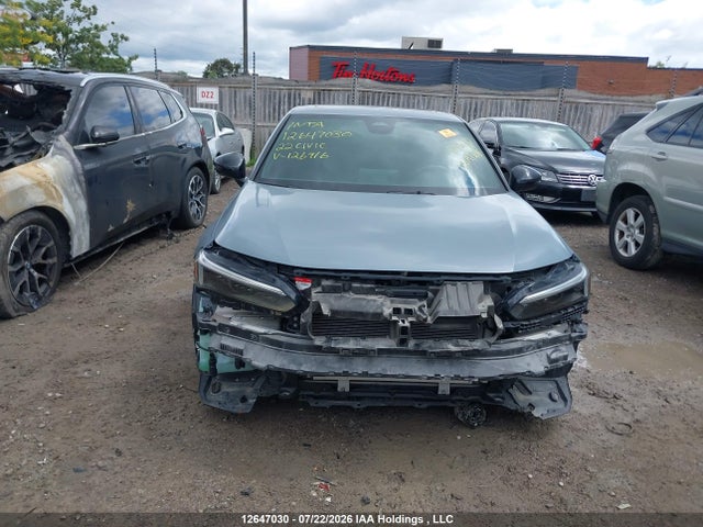 12647030 :رقم المزاد ، 2HGFE2F51NH126916 vin ، 2022 Honda Civic مزاد بيع