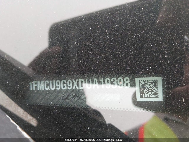 Продаж на аукціоні авто 2013 Ford Escape Se, vin: 1FMCU9G9XDUA19398, номер лоту: 12647031