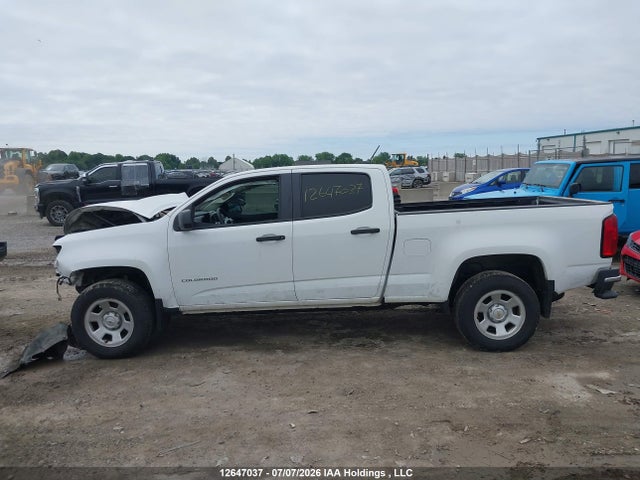 Aukcja sprzedaży 2022 Chevrolet Colorado Wt, vin: 1GCGSBEN0N1189081, numer aukcji: 12647037