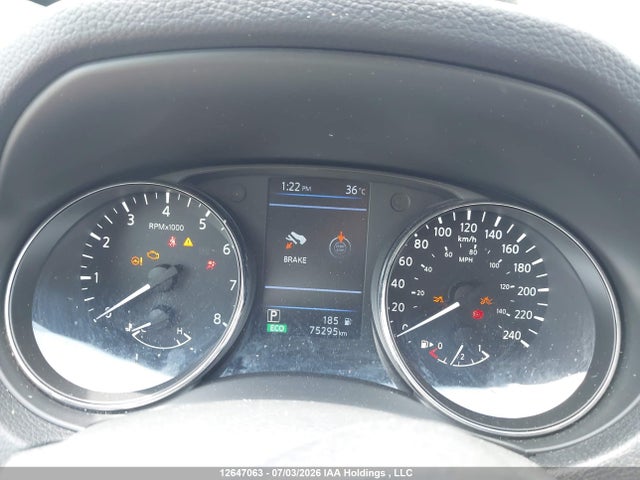 5N1AT2MV9KC710301 Nissan Rogue S/sl/sv