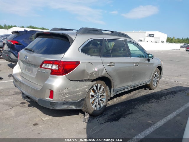 12647077 :رقم المزاد ، 4S4BSCNC7G3250864 vin ، 2016 Subaru Outback 2.5i Limited Package مزاد بيع