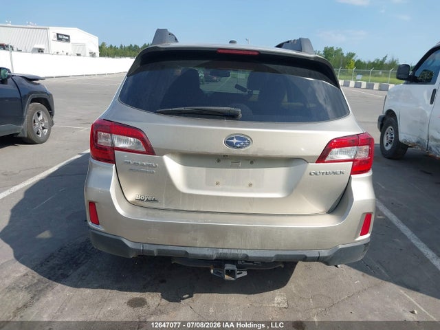 12647077 :رقم المزاد ، 4S4BSCNC7G3250864 vin ، 2016 Subaru Outback 2.5i Limited Package مزاد بيع