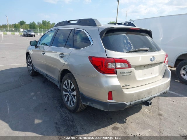 12647077 :رقم المزاد ، 4S4BSCNC7G3250864 vin ، 2016 Subaru Outback 2.5i Limited Package مزاد بيع