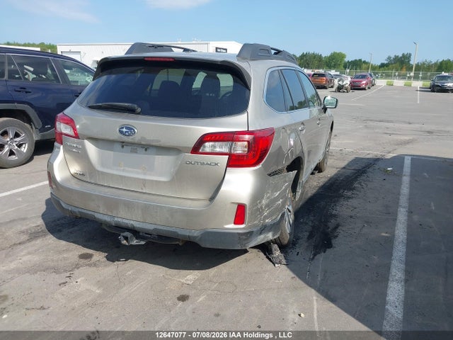 12647077 :رقم المزاد ، 4S4BSCNC7G3250864 vin ، 2016 Subaru Outback 2.5i Limited Package مزاد بيع
