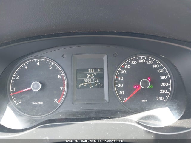 12647093 :رقم المزاد ، 3VW2K7AJ3BM379821 vin ، 2011 Volkswagen Jetta 2.0l Trendline/2.0l Trendline+ مزاد بيع