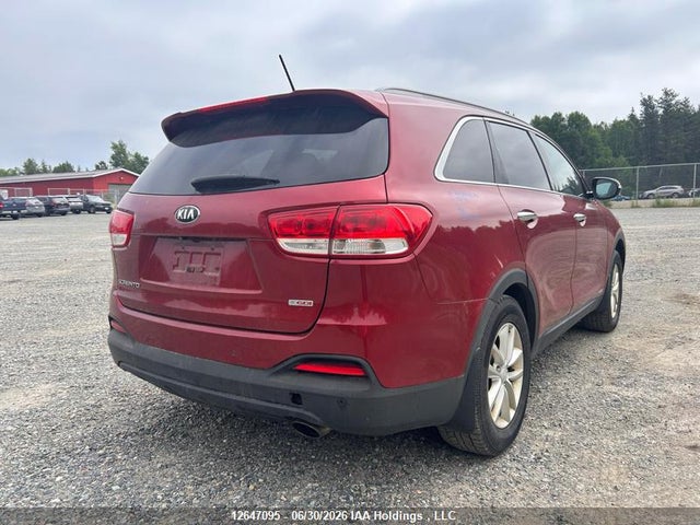 12647095 :رقم المزاد ، 5XYPGDA1XGG102158 vin ، 2016 Kia Sorento Lx/l مزاد بيع