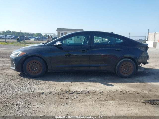 12647098 :رقم المزاد ، KMHD84LF4HU085541 vin ، 2017 Hyundai Elantra Se/value/limited مزاد بيع