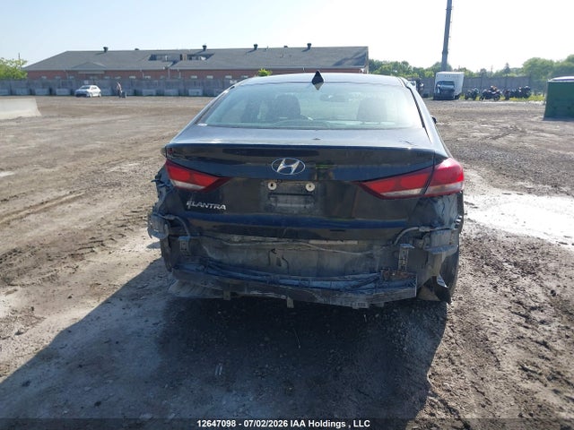12647098 :رقم المزاد ، KMHD84LF4HU085541 vin ، 2017 Hyundai Elantra Se/value/limited مزاد بيع