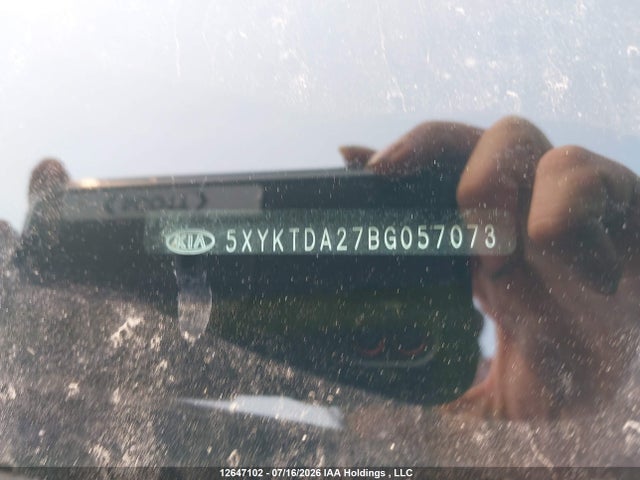2011 Kia Sorento Lx V6 მანქანა იყიდება აუქციონზე, vin: 5XYKTDA27BG057073, აუქციონის ნომერი: 12647102