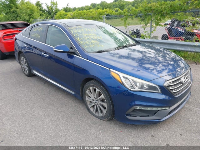12647119 :رقم المزاد ، 5NPE34AF7FH239841 vin ، 2015 Hyundai Sonata Sport Tech مزاد بيع