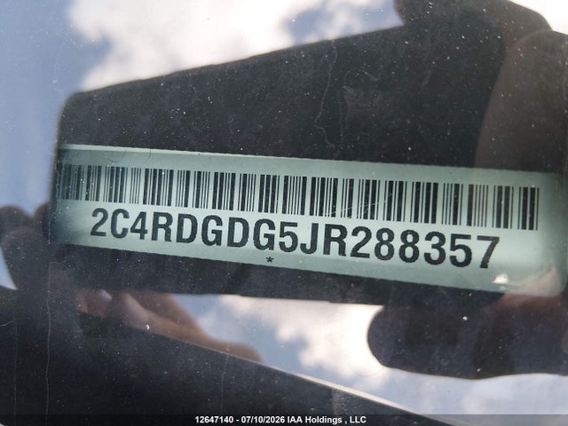 Dodge Grand Caravan Crew 2018 2C4RDGDG5JR288357 Image 17