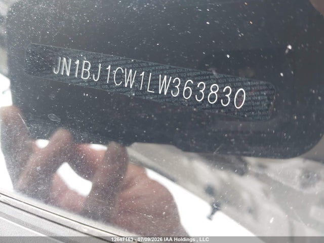 Продаж на аукціоні авто 2020 Nissan Qashqai S/sl/sv, vin: JN1BJ1CW1LW363830, номер лоту: 12647163