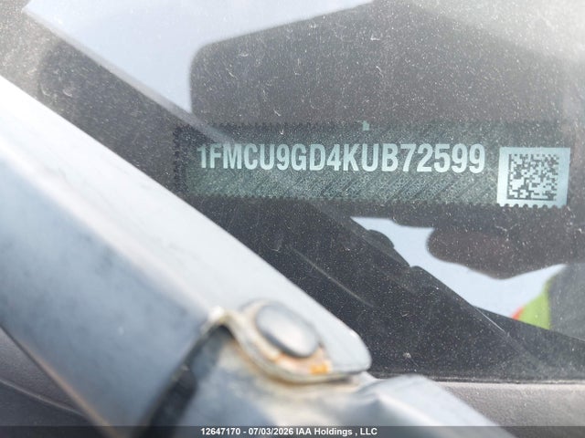 Ford ESCAPE SE 2019 1FMCU9GD4KUB72599 Image 19