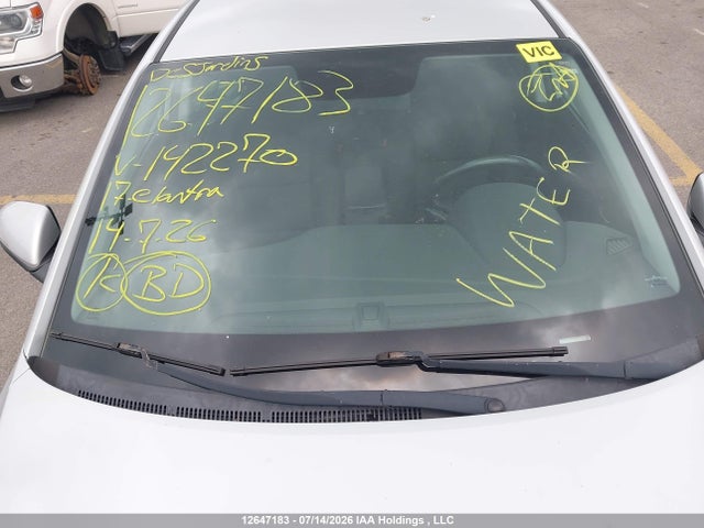 12647183 :رقم المزاد ، KMHD84LF0HU142270 vin ، 2017 Hyundai Elantra Se/value/limited مزاد بيع