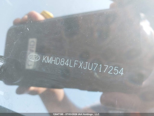 Aukcja sprzedaży 2018 Hyundai Elantra Gls, vin: KMHD84LFXJU717254, numer aukcji: 12647195