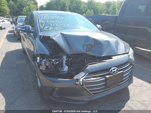 Aukcja sprzedaży 2018 Hyundai Elantra Gls, vin: KMHD84LFXJU717254, numer aukcji: 12647195