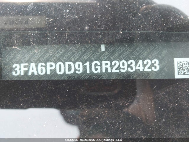 Продаж на аукціоні авто 2016 Ford Fusion Titanium, vin: 3FA6P0D91GR293423, номер лоту: 12642366