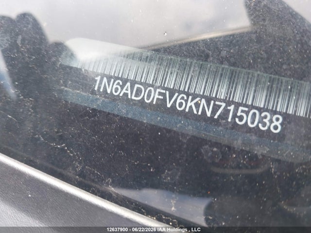 Aukcja sprzedaży 2019 Nissan Frontier Midnight Edition/sl/sv, vin: 1N6AD0FV6KN715038, numer aukcji: 12637900