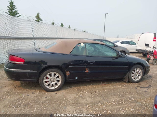 2003 Chrysler Sebring Gtc მანქანა იყიდება აუქციონზე, vin: 1C3EL75R93N562360, აუქციონის ნომერი: 12636278