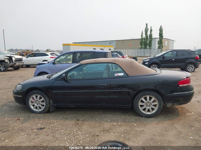 2003 Chrysler Sebring Gtc მანქანა იყიდება აუქციონზე, vin: 1C3EL75R93N562360, აუქციონის ნომერი: 12636278