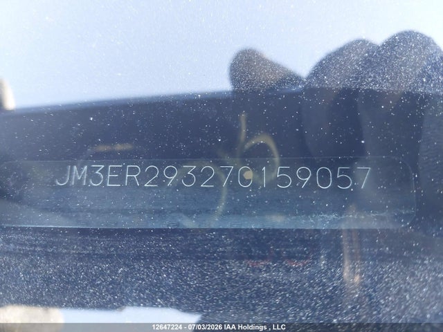 12647224 :رقم المزاد ، JM3ER293270159057 vin ، 2007 Mazda Cx-7 Gs/gt مزاد بيع