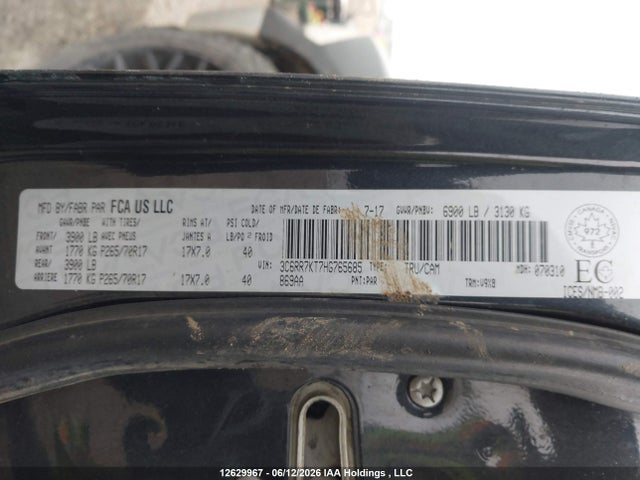 RAM 1500 St 2017 3C6RR7KT7HG765685 Image 20
