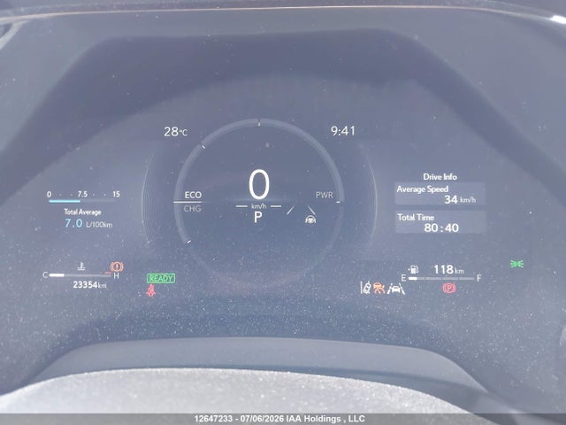 12647233 :رقم المزاد ، 2T2BBMCA8SC078416 vin ، 2025 Lexus Rx 350h مزاد بيع
