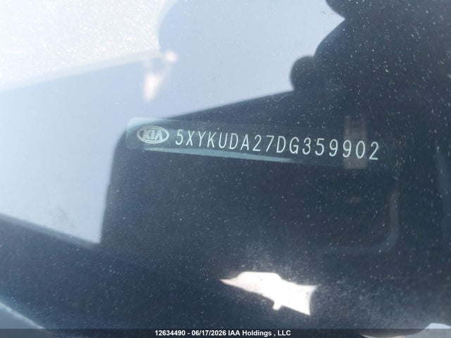 Продажа на аукционе авто 2013 Kia Sorento Ex Luxury V6/ex V6, vin: 5XYKUDA27DG359902, номер лота: 12634490