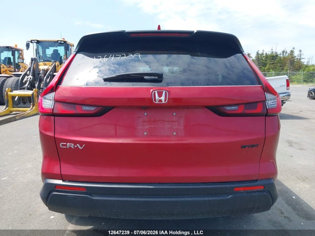 2025 Honda Cr-v Sport მანქანა იყიდება აუქციონზე, vin: 2HKRS4H56SH115278, აუქციონის ნომერი: 12647239